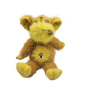 People Pals 4 Eyed Monster Stuffed Animal Plush Toy Holiday Vintage 11"
